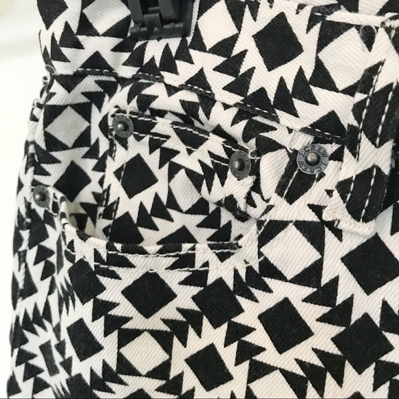 J. Crew Geometric Pattern Toothpick Pants - Picture 4 of 6